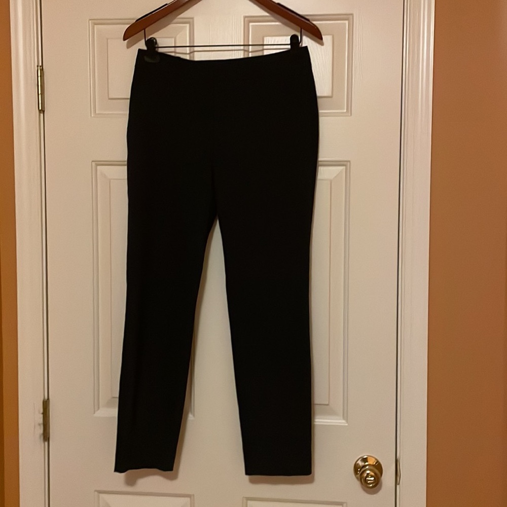 Express Navy Mid Rise Columnist Ankle Dress Pants